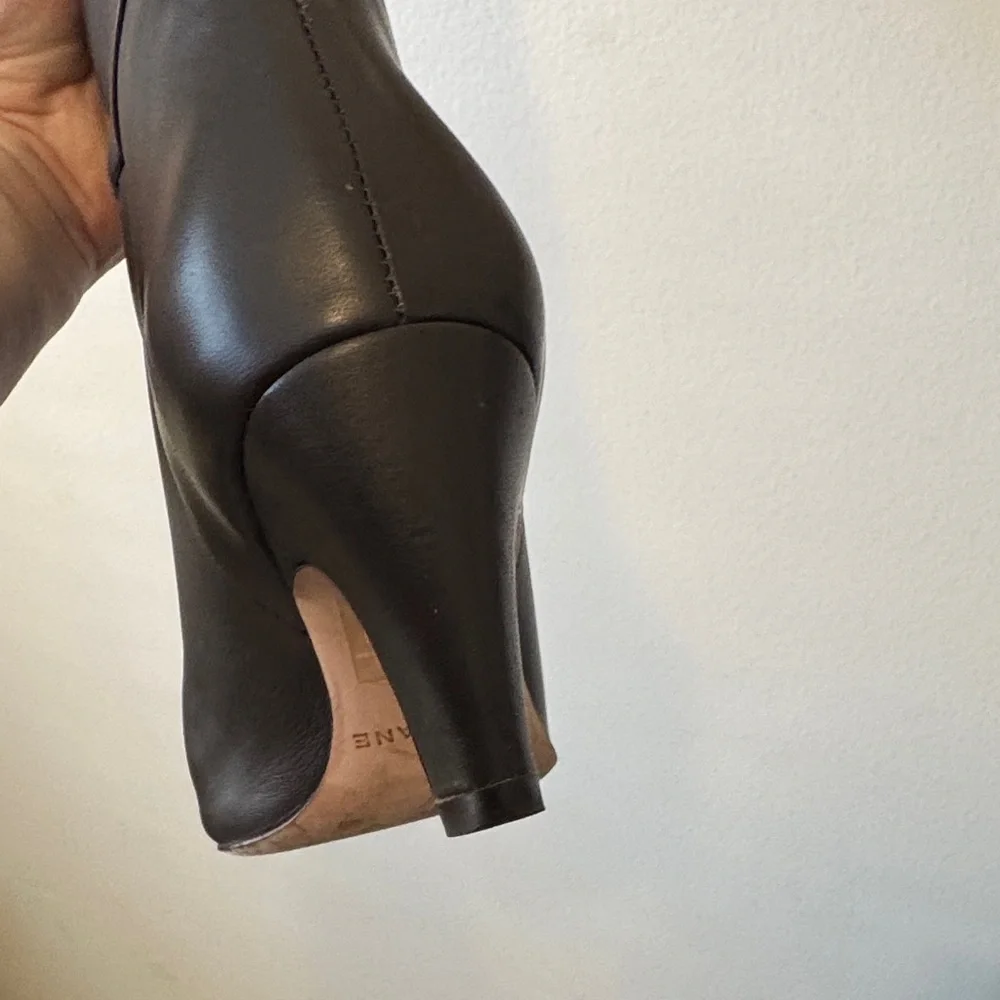 Everlane The Knee-High Banana Boot, Dark Brown, Sz 7 - Picture 6 of 9